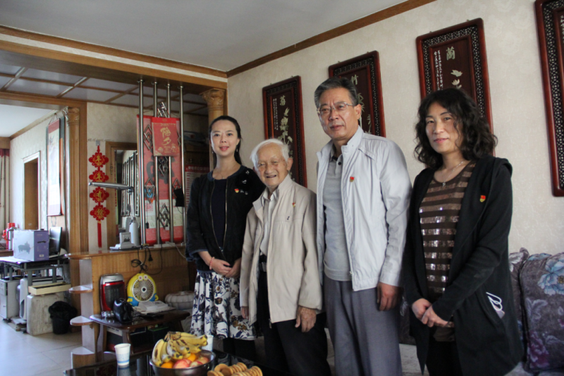 中共青海省第三建筑工程有限公司支部委員會開展“走訪慰問暖人心，紅色精神永傳承”活動