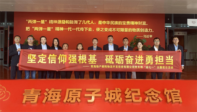 堅定信仰強(qiáng)根基，砥礪奮進(jìn)勇?lián)?dāng) 朝物開投公司黨支部開展迎“七一”主題黨日活動