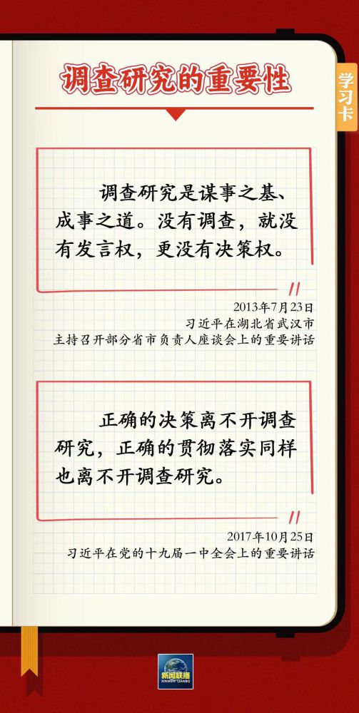 學(xué)習(xí)卡丨如何深入調(diào)查研究？跟總書記學(xué)習(xí)“五字訣”