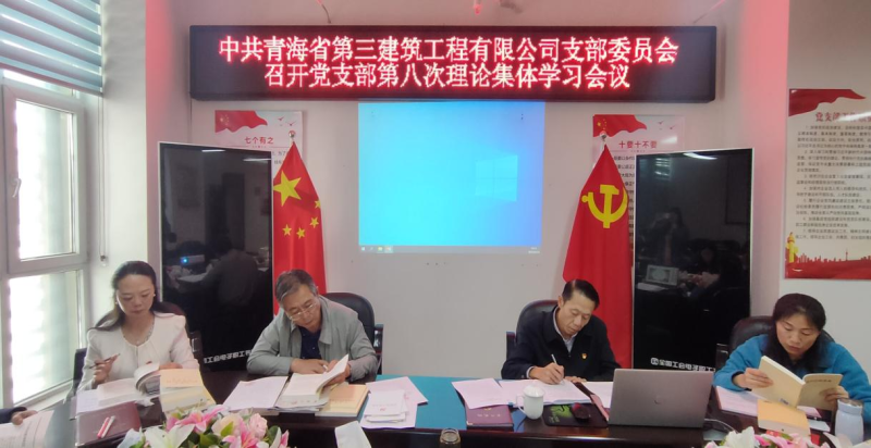 三建公司黨支部召開第八次理論集體學(xué)習(xí)會 ----集團黨委委員、紀(jì)委書記講主題教育專題黨課
