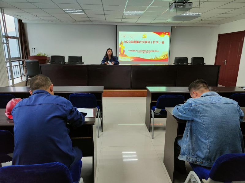 持續(xù)推進作風建設 永葆廉潔政治本色——物產工投公司紀委召開2022年第六次學習（擴大）會