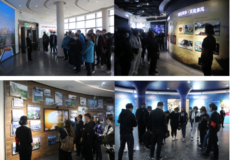 三建公司、現(xiàn)代物流公司黨支部聯(lián)合開展“參觀愛國教育基地，弘揚愛國主義精神”活動