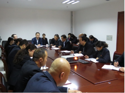 集團(tuán)黨委成員、紀(jì)委書記李志明來我司宣講黨的十九大精神